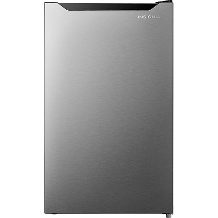 Insignia™ - 4.4 Cu. Ft. Mini Fridge with Door Storage and ENERGY STAR Certification - Stainless Steel $179.99 Bestbuy.com