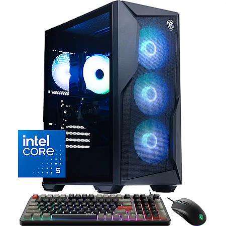 MSI - Codex R2 Gaming Desktop - Intel i5-14400F 2024 - 16GB Memory ...