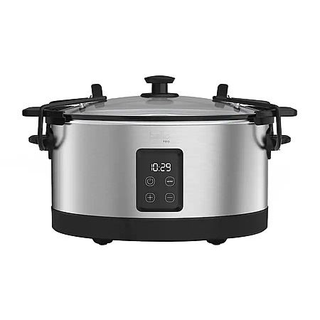 bella PRO - 7-qt. Programmable Slow Cooker with Searing Function - Stainless Steel $34.99 Bestbuy.com