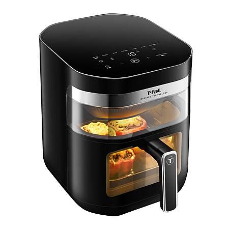T-fal Dual Window Infrared Air Fryer 7.3QT, Dual Heating $79.99 free shipping Costco.com