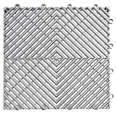 MotoFloor Vented Modular Garage Flooring Tiles $109.99 Beige or Gray Free Shipping Costco.com