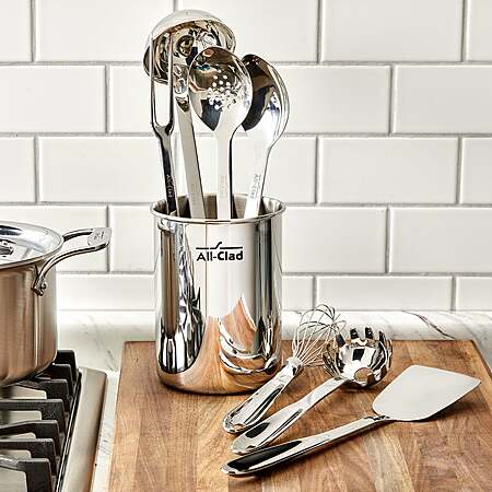 All-Clad 8-piece Kitchen Utensil Set $89.99 free shipping Costco.com
