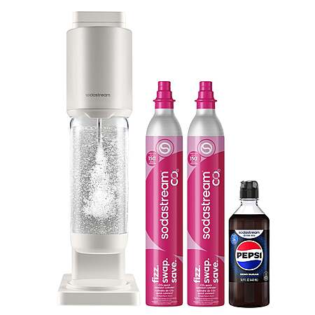 SodaStream Fresh Sparkling Water Maker Bundle $79.99 White or Black Free Shipping Costco.com