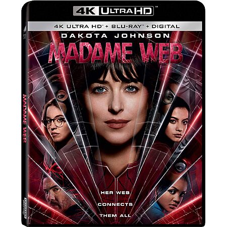 Madame Web - 4K + Blu-ray + Digital $16.84 Amazon.com