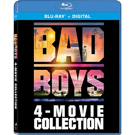 Bad Boys Ultimate 4 Movie Collection Blu Ray $26.02 Amazon