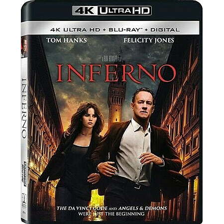 Inferno (4K Ultra HD) + Blu Ray $13.77 Walmart.com