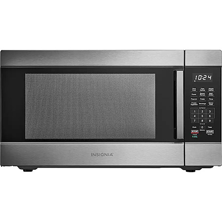 Insignia™ - 2.2 Cu. Ft. Countertop Microwave with Sensor Cooking and Inverter Technology - Stainless Steel $129.99 Bestbuy.com