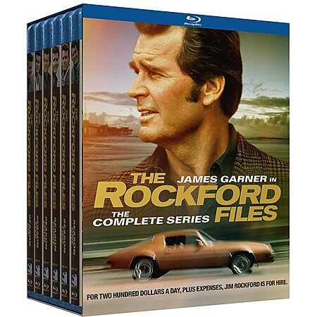 The Rockford Files The Complete Series Blu Ray $38.99 Amazon.com