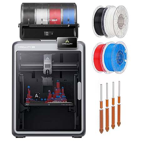 Creality K2 Combo Multi Color 3D Printer Bundle $509.99 Free Shipping ...