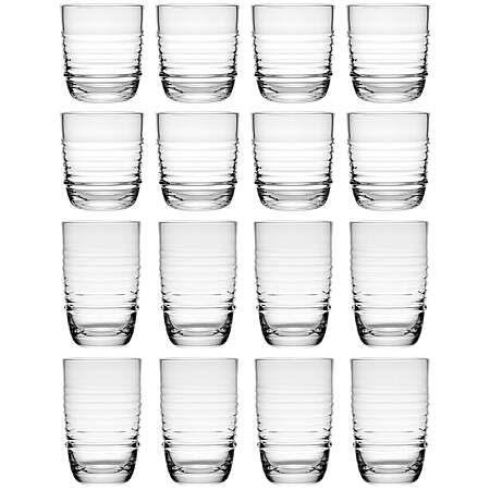 Mikasa Ciara 16-piece Crystal Drinkware Set $61.99 Free Shipping Costco.com
