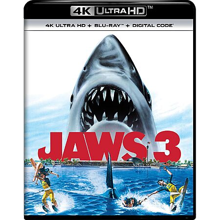 Jaws 3 - 4K Ultra HD + Blu-ray + Digital [4K UHD] $14.99 Amazon.com