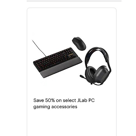 Save 50% on select JLab PC Gaming Accessories Bestbuy.com - 2026-10-11
