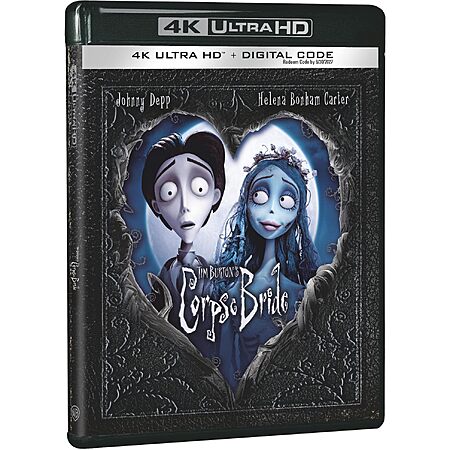 Tim Burton's Corpse Bride (4K Ultra HD + Digital) $14.99 Amazon.com