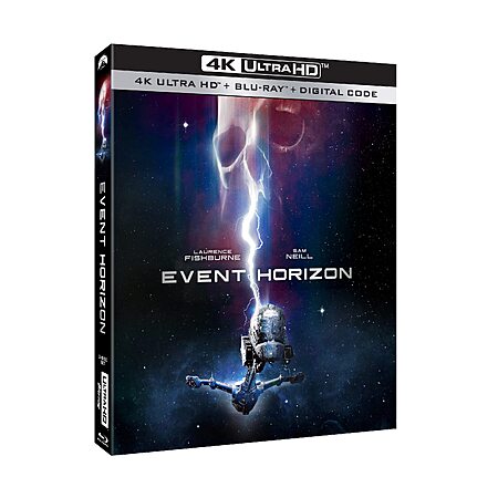 Event Horizon [4K UHD] + Blu Ray + Digital $19.95 Amazon.com