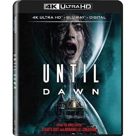 Until Dawn - 4K + Blu-ray + Digital $19.31 Amazon.com