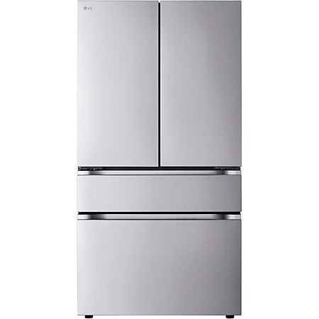 LG - 36-in Standard-Depth MAX 29.6 Cu. Ft. 4-Door French Door Smart Refrigerator with Full-Convert Drawer - Stainless Steel $1899.99 Bestbuy.com