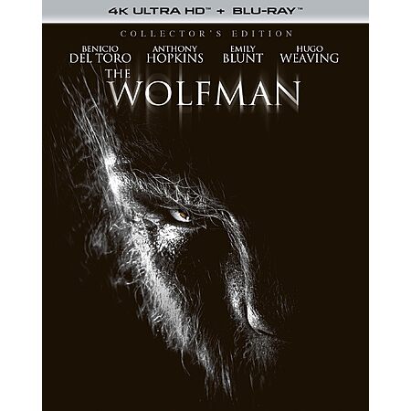 The Wolfman (2010) - Collector's Edition 4K Ultra HD + Blu-ray [4K UHD] $21.49 Amazon.com