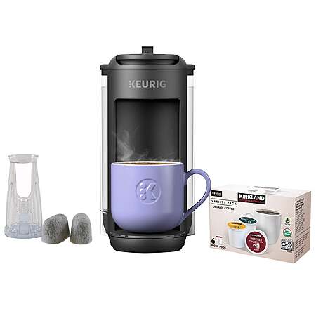 Keurig K-Mini Mate Plus Single-Serve Coffee Maker with Water Filter and K-Cup Pods $79.99 + $9.99 Shipping Costco.com