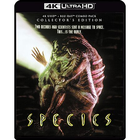 Species - Collector's Edition 4K Ultra HD + Blu-ray $21.99 Amazon.com