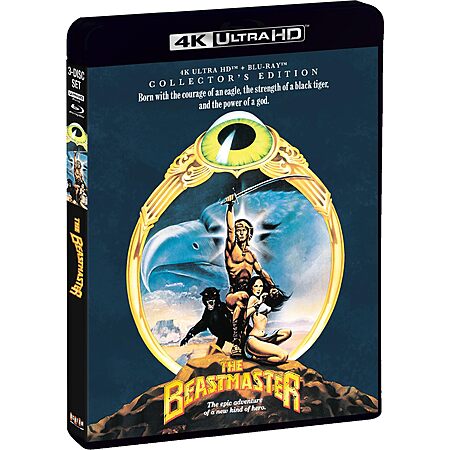 The Beastmaster - Collector's Edition 4K Ultra HD + Blu-ray $21.49 Amazon.com