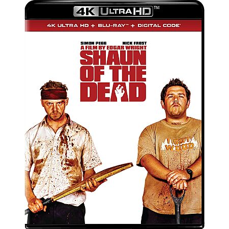 Shaun of the Dead - 4K Ultra HD + Blu-ray + Digital $14.99 Amazon.com