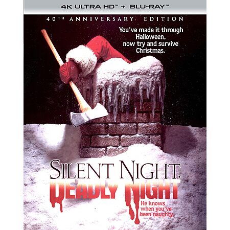 Silent Night, Deadly Night - 40th Anniversary Edition 4K Ultra HD + Blu-ray $21.49 Amazon.com