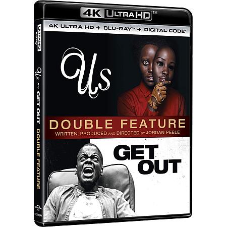 Us / Get Out Double Feature [4K UHD + Blu-ray + Digital ] $14.99 Amazon.com
