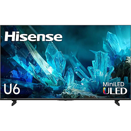 Hisense - 75" Class U6 MiniLED QLED UHD 4K HDR Glare-Free Smart Fire TV with Alexa+ (2026) $649.99 Bestbuy.com