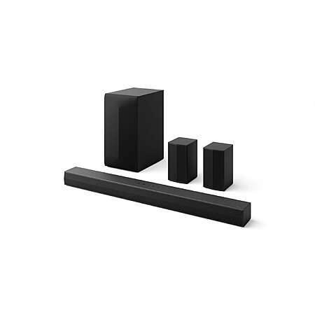 LG - 5.1-Channel S60TR Home Theater Soundbar with Wireless Subwoofer and Rear Speakers, Dolby Audio - Black $249.99 Bestbuy.com