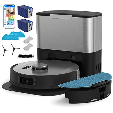 bObsweep - UltraVision Self-Empty Robot Vacuum & Mop, 1.5-Gallon ...