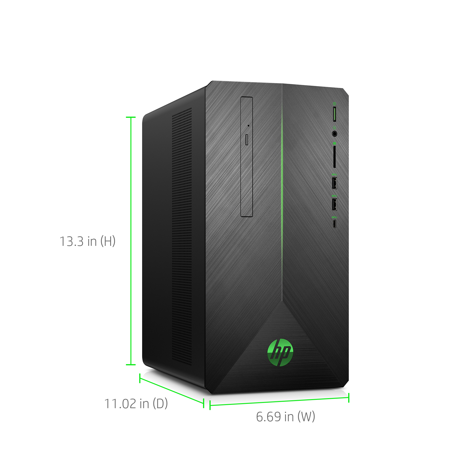 HP Pavilion Gaming Desktop Tower, Intel Core i5-9400F, NVIDIA GeForce GTX 1660Ti, 8GB RAM, 256GB SSD, 690-0073w $599