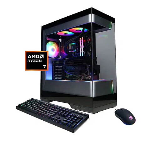 CyberPowerPC - Gaming Desktop - AMD Ryzen 7 7800X3D - NVIDIA GeForce ...