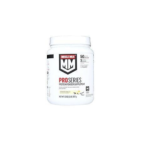 Muscle Milk Powder Pro Series, 50 Grams Protein, Intense Vanilla, 2 ...
