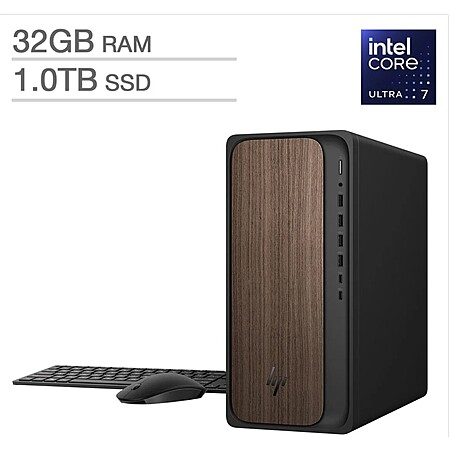 HP OmniDesk Desktop Tower Intel Core Ultra 7 265 Intel Graphics