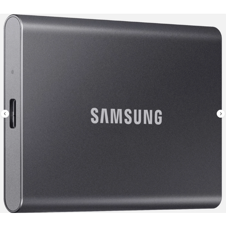 Samsung - Geek Squad Refurbished Good - T7 1TB External USB 3.2 Gen 2