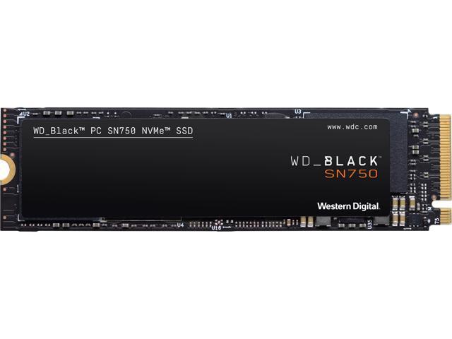 1TB WD Black SN750 NVMe PCIe Internal Gaming SSD $135