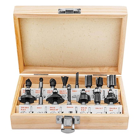 Stark Carbide Starter Router Bit Set (15-Piece) $25.95 - 2025-09-11
