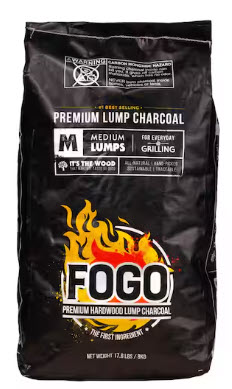 Select Home Depot Stores: 17.6-Lb FOGO Premium Wood Lump Charcoal $9.20 (In-Store Only)