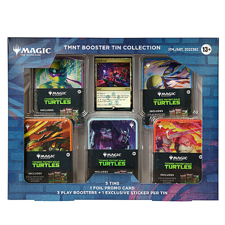Costco: 5-Tin MTG Teenage Mutant Ninja Turtles Universes Beyond Booster Collection $49.95 + Free S&H