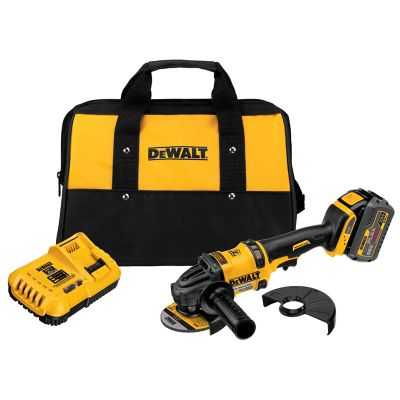 $269, DeWALT 60V Flexvolt Lithium Ion 4.5in - 6in Angle Grinder Kit (6Ah), DCG414T1 at Tractor Supply Co.