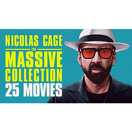 Nicolas Cage: The 25-Film Massive Bundle Collection (Digital 4K/HD Films) $19.99