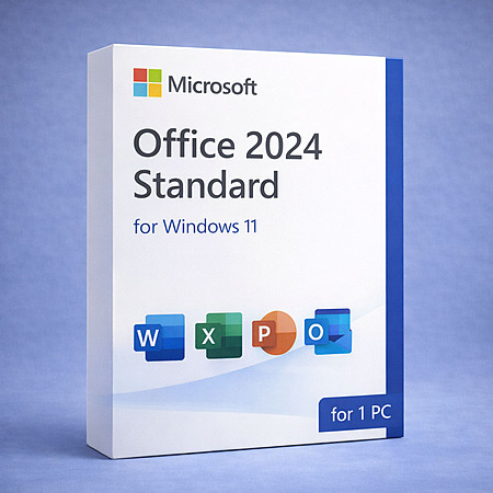 Microsoft Office Standard 2024 for Windows 10/11 (1 Device) $6 Digital Delivery