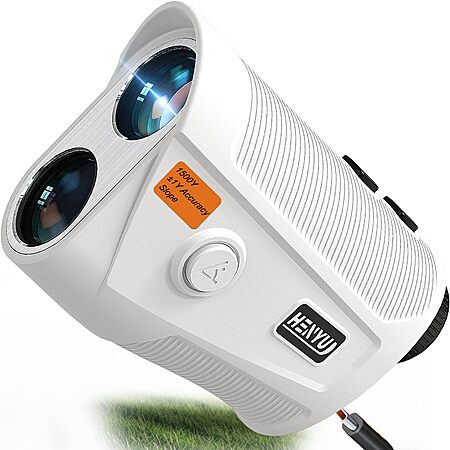 Henyu Golf 1500 Yard/7x Zoom USB-C Laser Rangefinder w/ Slope $28 + Free S&H