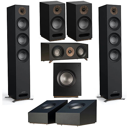 Jamo Studio Series Speakers: 2x S 809 + 2x S 803 + 2x S 8 + S 81 + S 810 (2 Colors) $449 + Free S&H
