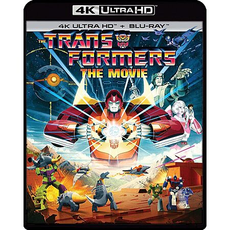 The Transformers: The Movie (4K UHD + Blu-ray) $16.15
