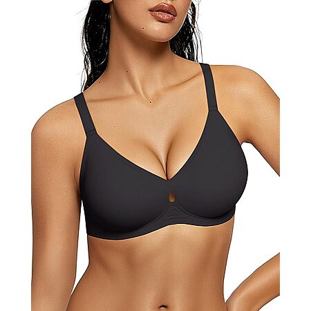 LetsJoli Women's Water Drop Wireless Full Coverage Seamless Jelly Push-Up Bra from $8.50