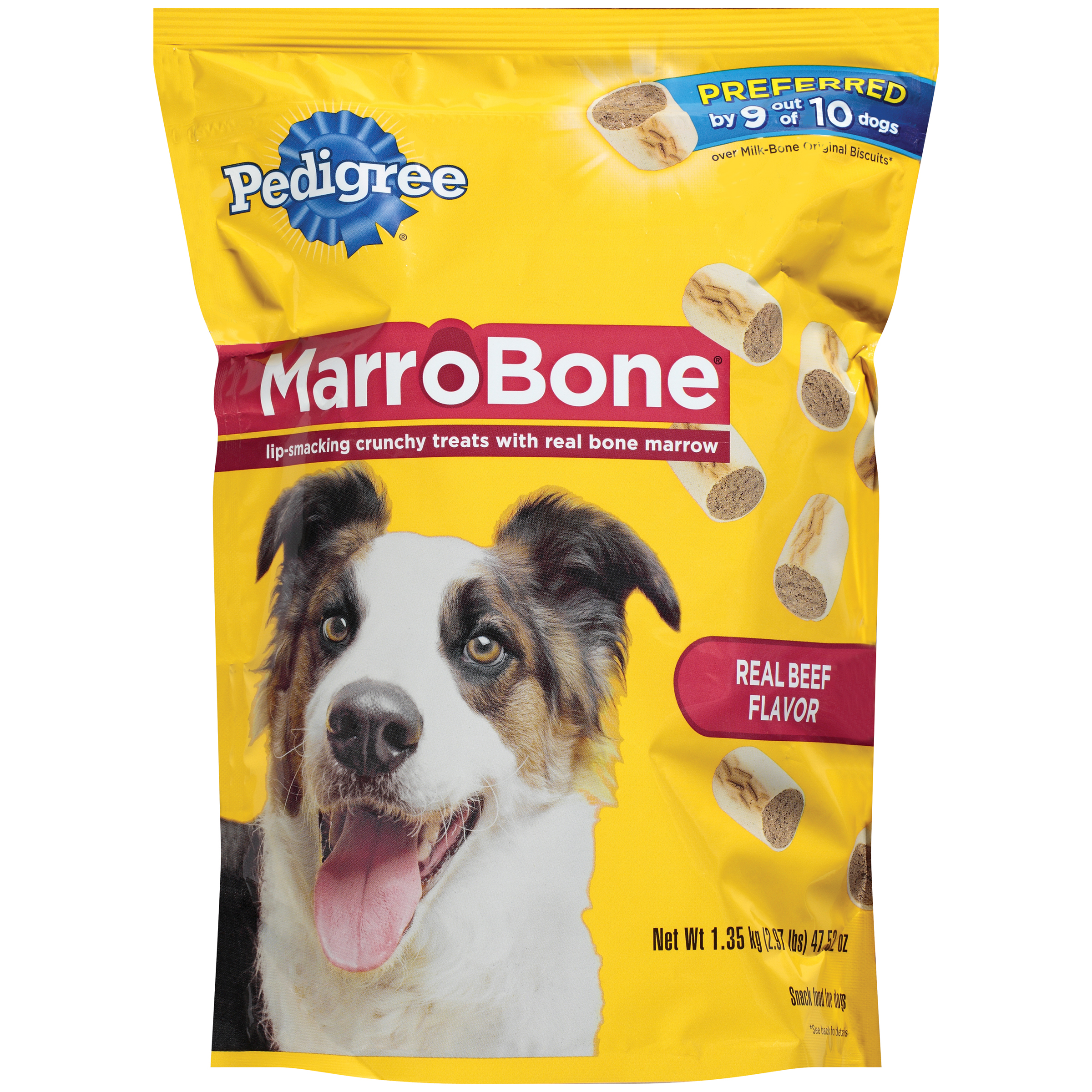 2.97-Lb. Pedigree Marrobone Real Beef Flavor Snacks For Dogs $3