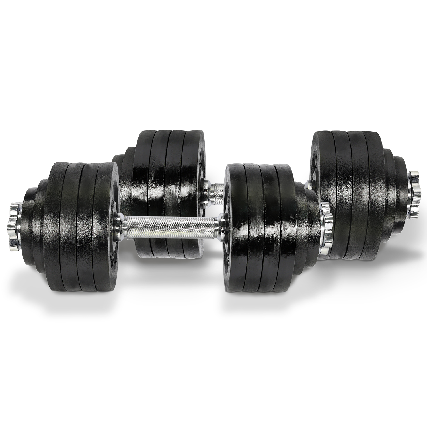105 lb Adjustable Dumbbell Weight Set - Cast Iron Dumbbell (a Pair) $110