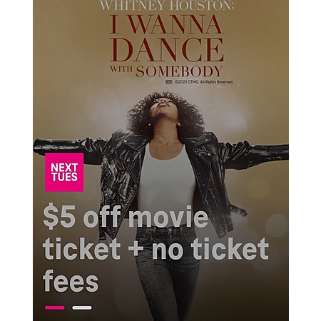 T mobile customers 12/20/22: $5 off Whitney Atom ticket   no fees free