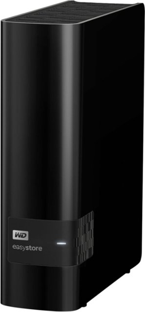 WD - Easystore 10TB External USB 3.0 Hard Drive - Black $159.99 at Best Buy